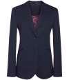 BK270 2273 Brook Taverner Ladies Eclipse Cordelia Jacket Navy Pindot colour image